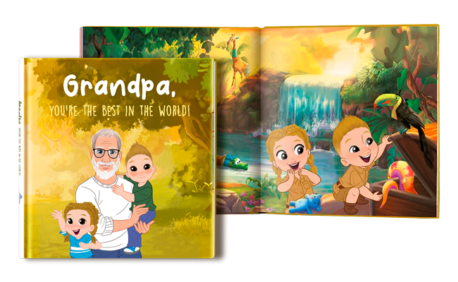 Grandpa, you're the best in the world!