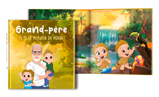 Grand-père, tu es le meilleur du monde !