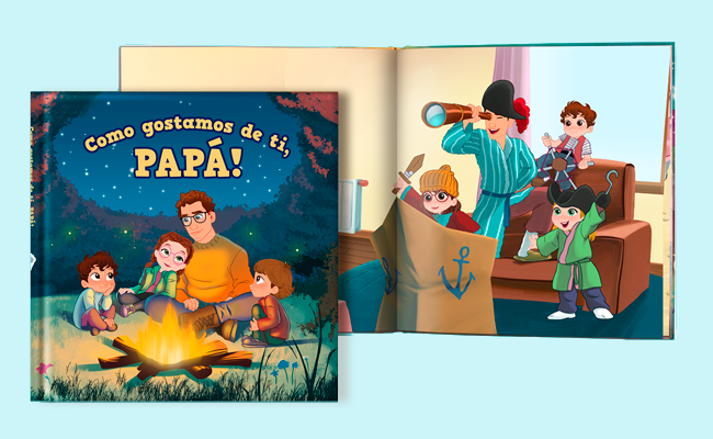 Como gostamos de ti, papá!