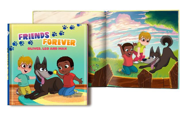 Your little one and their pet. Friends forever!