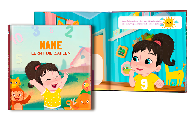 Dein Kind lernt die Zahlen