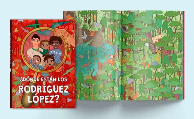 Libro de busca y encuentra personalizado